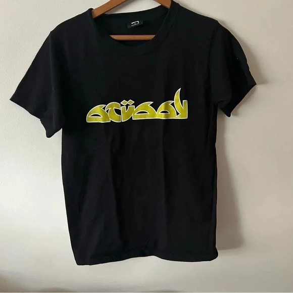 NWOT Stussy  neon streetwear tee S - Picture 3 of 5